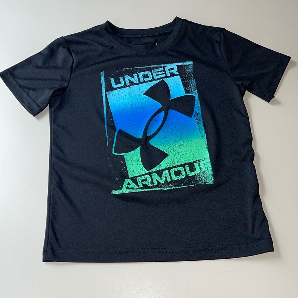 Under Armour Blue, Green & Black Performance T-Shirt